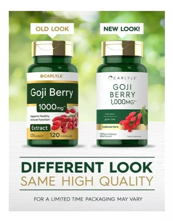 Salud y Equipamiento Médico - Baya De Goji 1000 Mg | 120 Uds 3