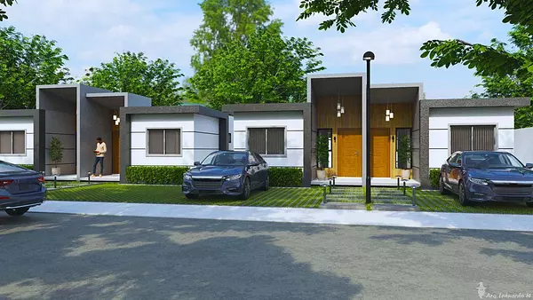 casas vacacionales y villas - VILLAS EN BOCA CHICA DE 1 HABITACION 4