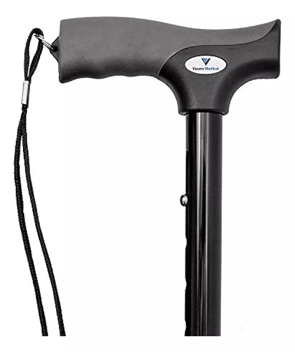 Salud y Equipamiento Médico - Baston Plegable Que Brinda Equilibrio Y Seguridad Al Caminar 3