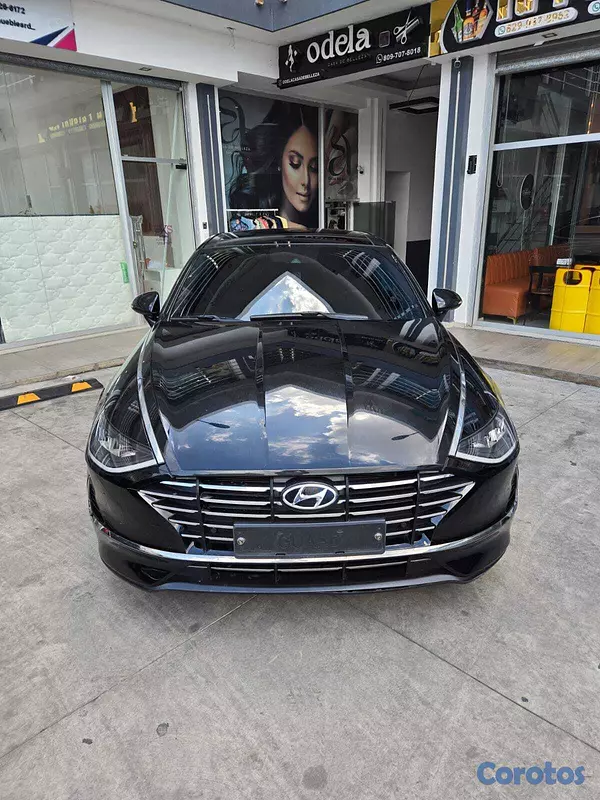 carros - HYUNDAI SONATA DN8 2020 NEGRO GASOLINA 9
