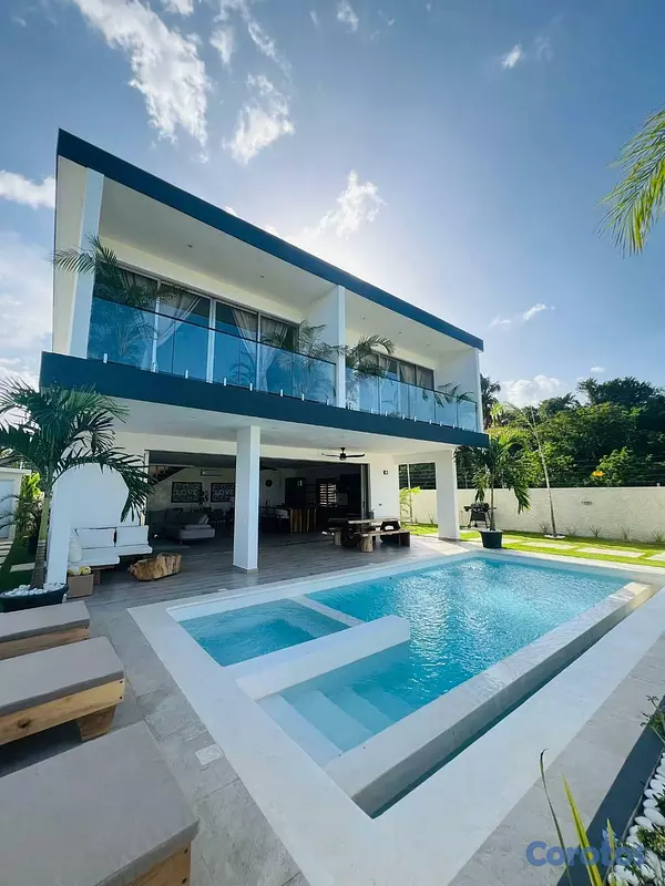 casas vacacionales y villas - 🌴 Villa Moderna de Lujo a Pasos del Mar en Las Ter 1