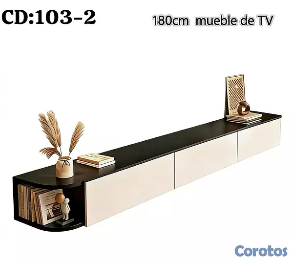 muebles y colchones - Mueble flotante para TV  3