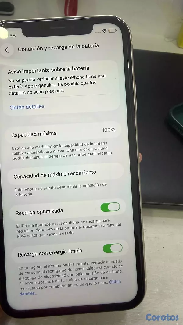 celulares y tabletas - IPhone 11 de 128 GB

 8