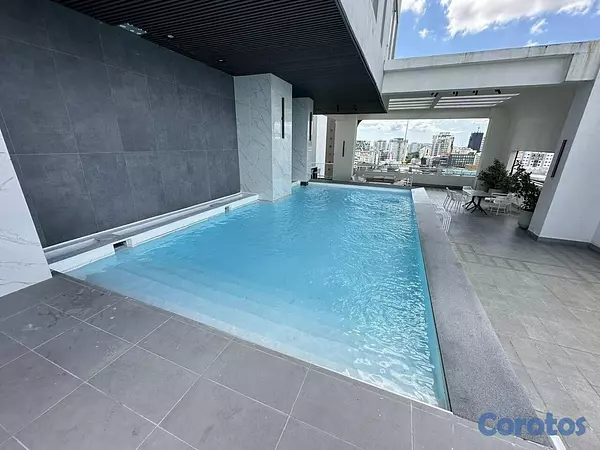 apartamentos - Vendo Apartamento a Estrenar de 1 Habitación En Ensanche Serralles PD614 11