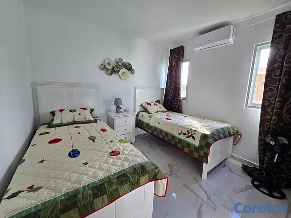 casas - En renta villa amueblada en Primaveral III, Bávaro 3
