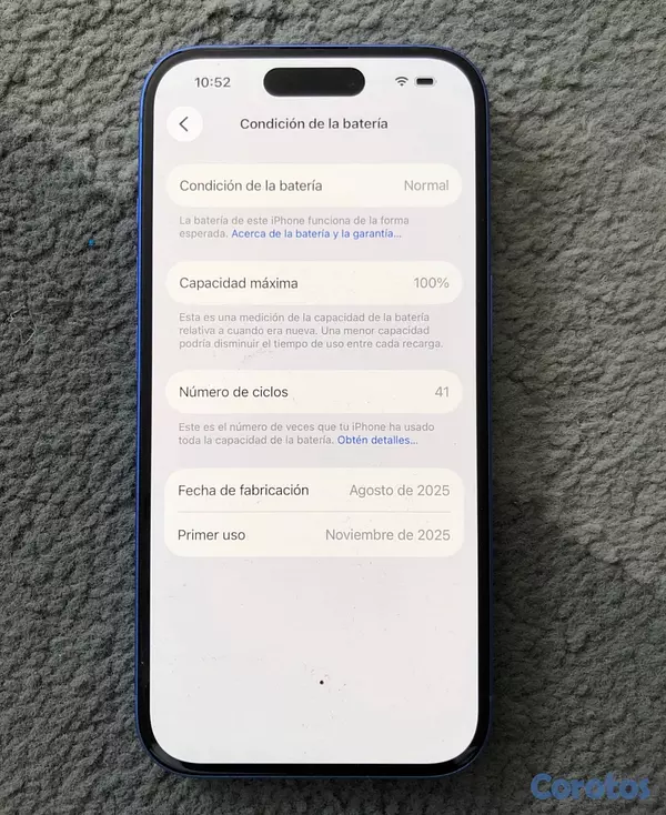 celulares y tabletas - este iPhone solo se ah usado 2 beses es Desblokeado para orang  5