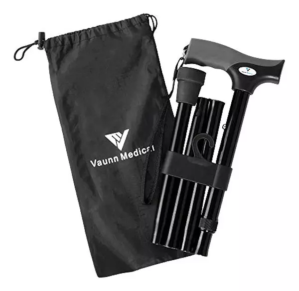 Salud y Equipamiento Médico - Baston Plegable Que Brinda Equilibrio Y Seguridad Al Caminar 4
