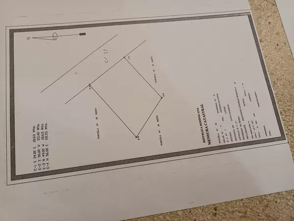 solares y terrenos -  vendo solar Metraje: 527.78 Mt2 Frente: 18.63 M2Honduras 2