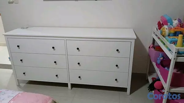 muebles y colchones - Gavetero blanco 2