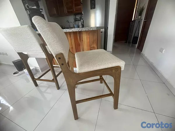 muebles y colchones - Taburetes tapizadas 2