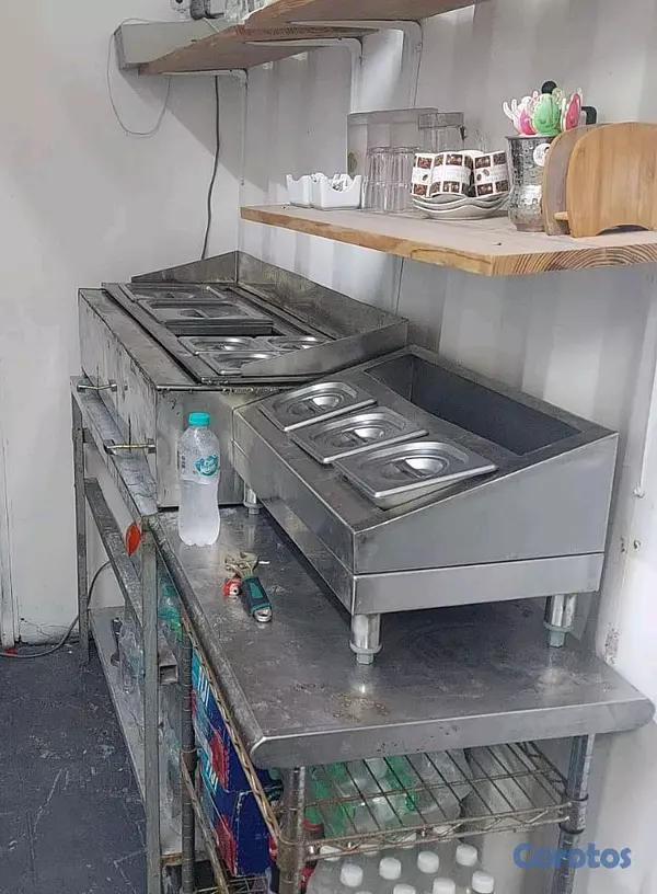 equipos profesionales - Fabricamos estaciones de Hot Dog de mesa en acero inoxidable, profesional ✅️  3