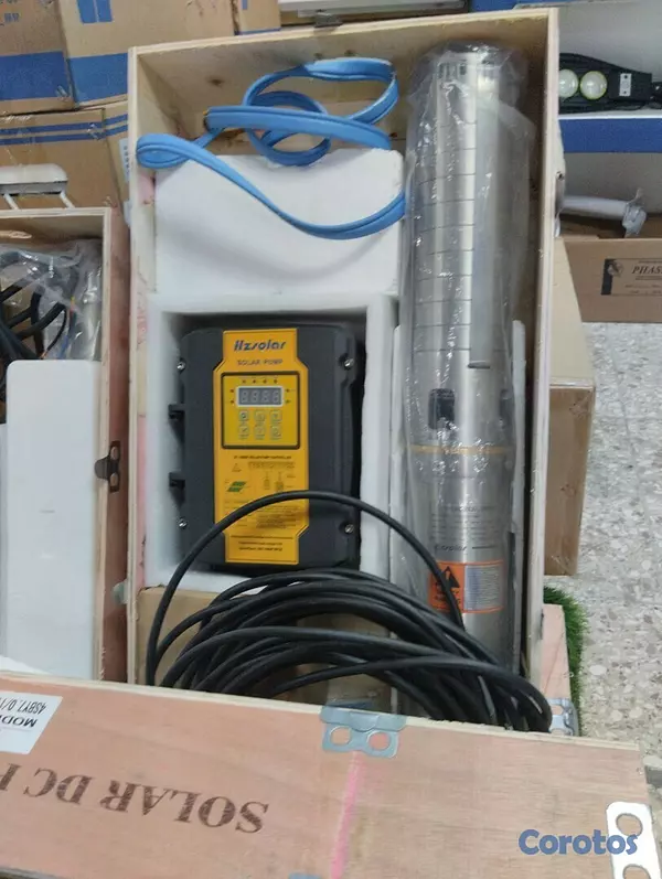 herramientas, jardines y exterior - ya llegaron las bombas sumergible solar en oferta  3
