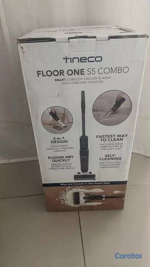 electrodomesticos - Aspiradora inteligente marca Tineco Floor One S5 1