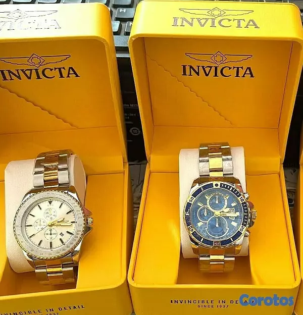 joyas, relojes y accesorios - Reloj Invicta Pro Diver en  acero Inoxidable fechero doble tono 7