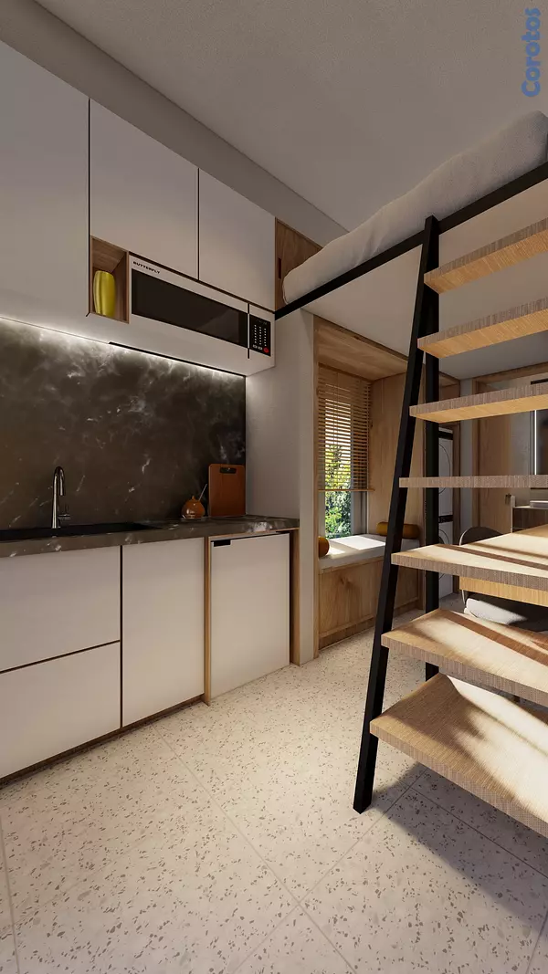 apartamentos - Estudio Tipo Loft En Torre Moderna De Ensanche Naco 3