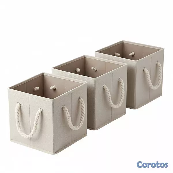 decoración y accesorios - ¡Organiza tu espacio con estilo! Cajas de Tela Bei