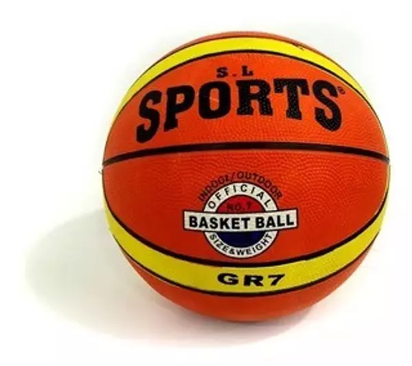 Artículos Deportivos - Pelota Basquetbol Gr7 Sports N° 7 Goma- Pel3199 basket basketball