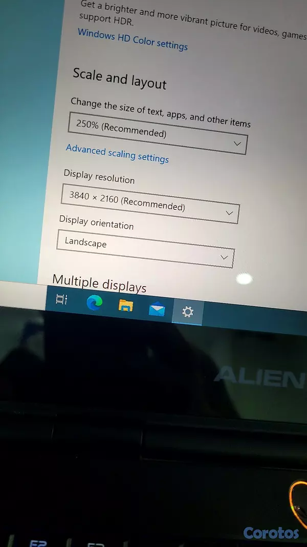 computadoras y laptops - Alienware Touch 4k R2 15 Pulg Core i7 Ram 16gb ddr4 Disco 1tb Nvidea Gtx 970m 4
