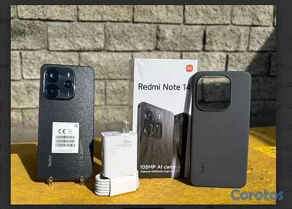 celulares y tabletas - Xiaomi Redmi Note 14 256GB/ 8GB