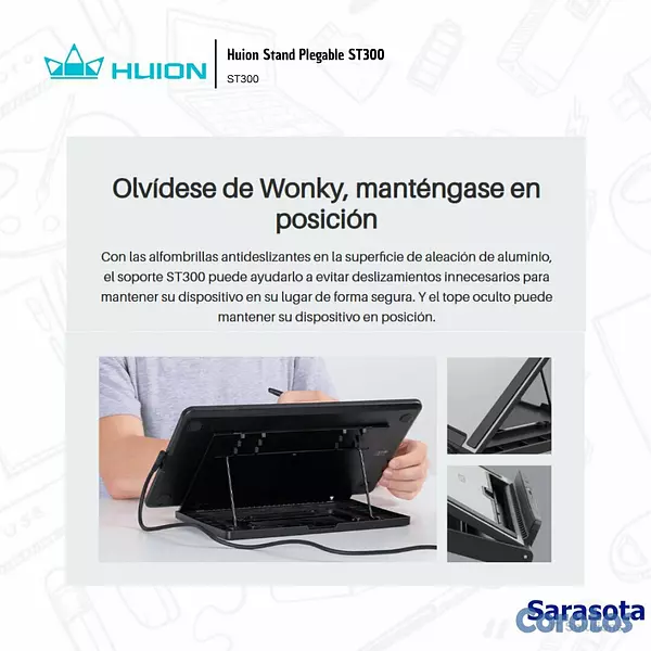 accesorios para electronica - Huion Stand ST300 3