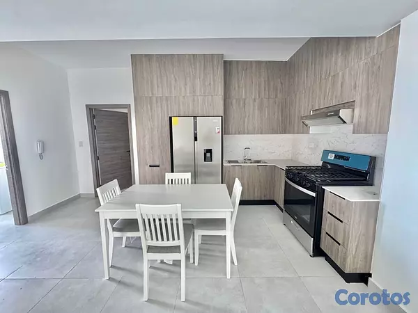 apartamentos - alquiló amueblado naco piso 11 dos habitaciones con baño balcón dos parqueos  4