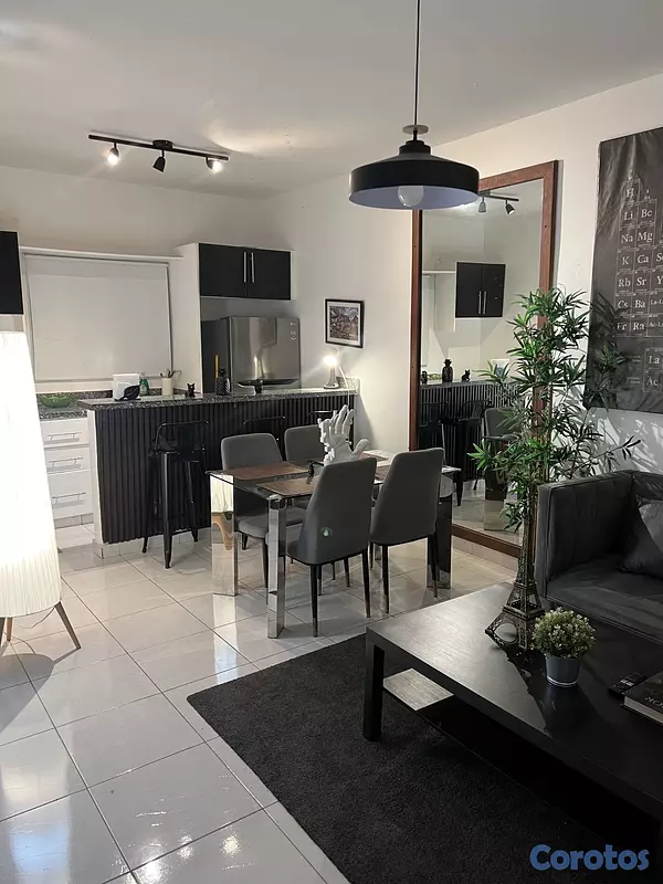 apartamentos - Apartamento amueblado en la romana a 10 minutos de 12