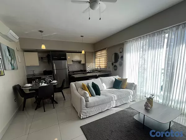 apartamentos - Apartamento en Alquiler en Piantini Amueblado de U 8