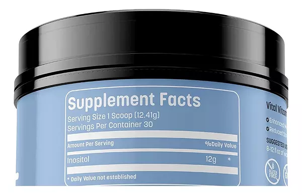 Salud y Equipamiento Médico - Inositol Polvo Vital Vitamins 2