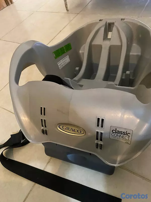 coches y sillas - Car seat Graco con su base. Para bebé. 5