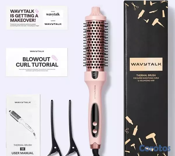 salud y belleza - Cepillo WavyTalk – Ondas perfectas y cabello con forma al instante 🌊✨” 2