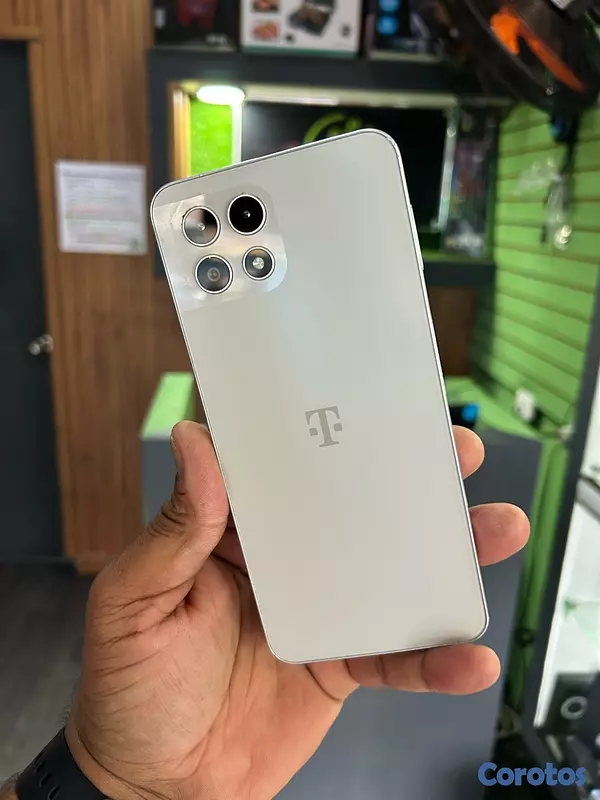 celulares y tabletas - T-Mobile Revvl 7 5G 128GB Silver TMRV075G (Unlocked)  5