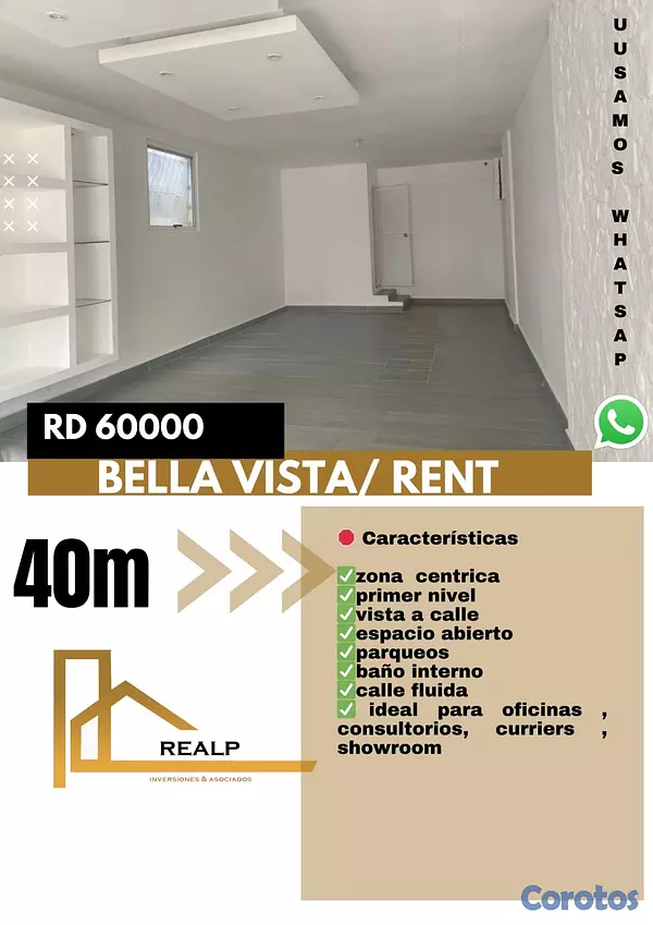 oficinas y locales comerciales - Local en alquiler en Bella vista  1