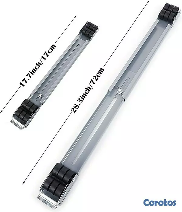 herramientas, jardines y exterior - Base extensibles movible para electrodomésticos, muebles, lavadora, nevera. 4