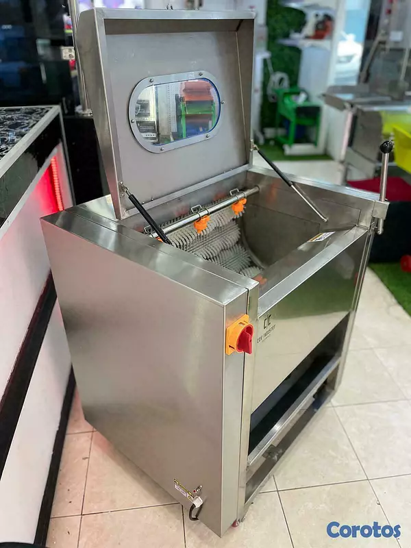 equipos profesionales - Peladora lavadora de papas zanahorias tuberculos 2