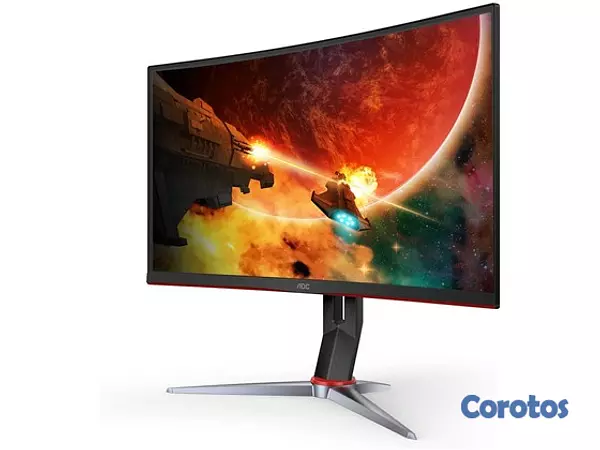 computadoras y laptops - MONITOR AOC 32 pulgadas  GAMING CURVO 1500R VA, FHD 1920X1080, 165 HZ LED,, HDMI 2