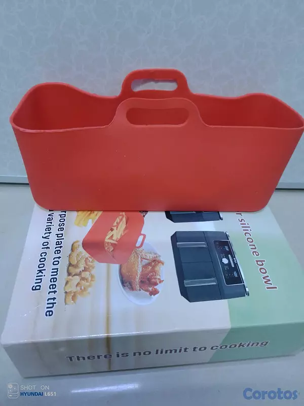 cocina - Cesta de Silicona para Air Fryer Doble Cesta  Resi 2