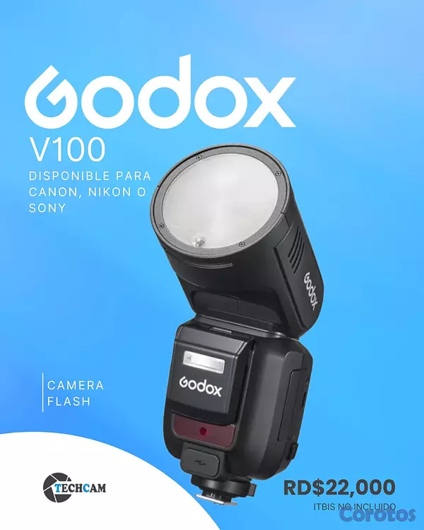camaras y audio - FLASH DE CAMARA MARCA GODOX 5