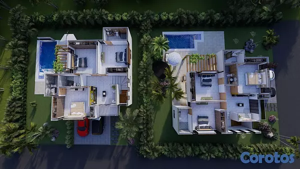 casas vacacionales y villas - VILLA EN JUAN DOLIO  2