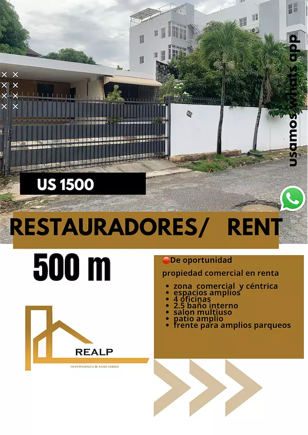 casas - Propiedad comercial 500 metros 1