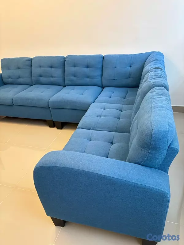 muebles y colchones - Sofá tipo L desarmable en excelente estado 5