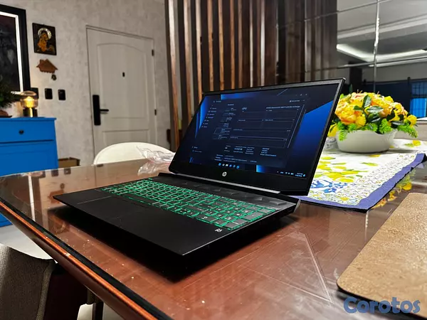 computadoras y laptops - Laptop Gaming HP Ryzen 7 GTX 1660 Ti 6GB VRAM 12GB RAM 512GB SSD 3