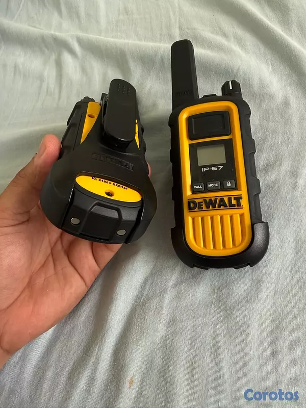 otros electronicos - Walkie Talkie Dewalt  3