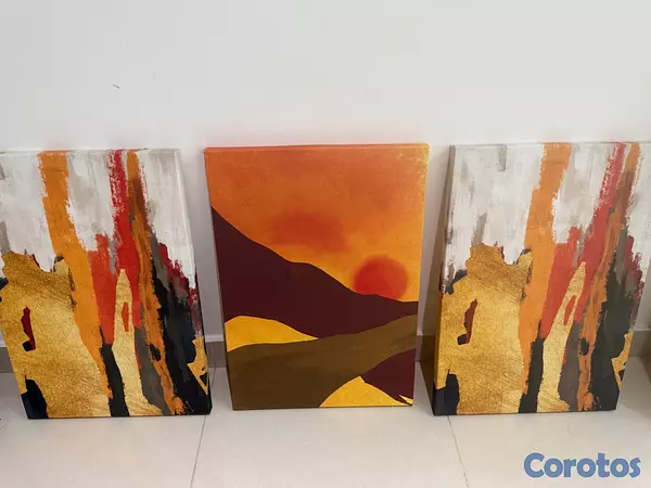 decoración y accesorios - Vendo juego de cuadros  2