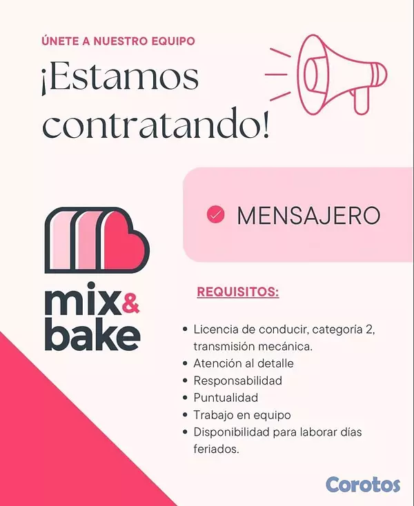 empleos disponibles - Solicitud de Personal – Mensajero (SANTIAGO) 2