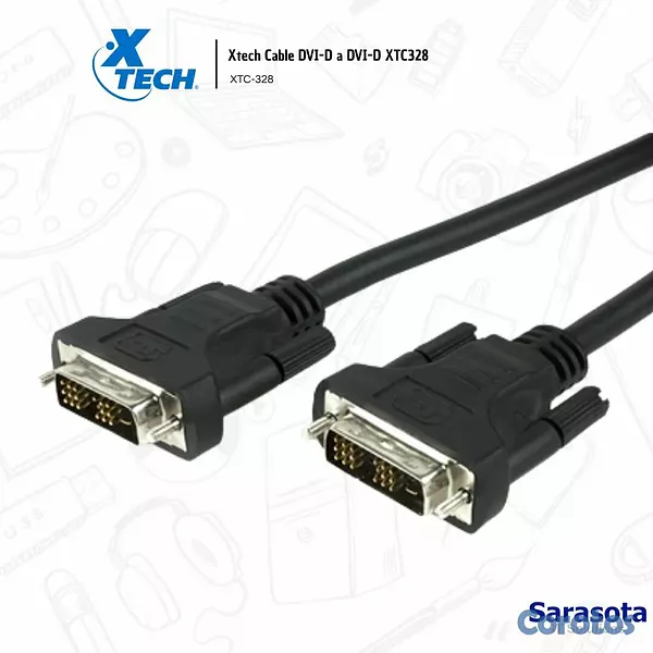accesorios para electronica - Xtech Cable DVI-D a DVI-D XTC328 3