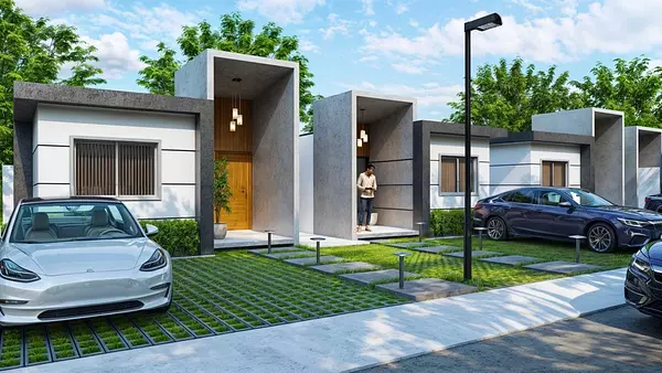 casas vacacionales y villas - VILLAS EN BOCA CHICA DE 1 HABITACION 9