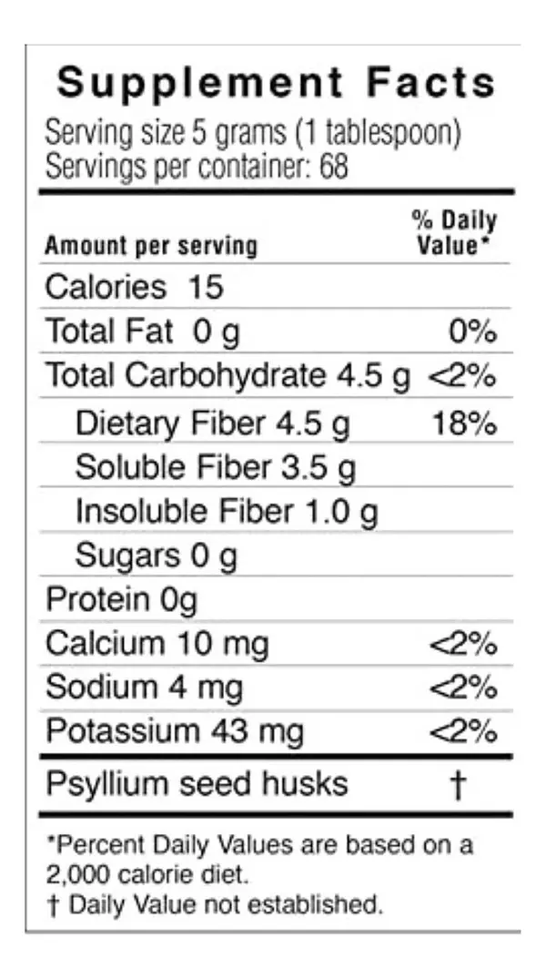Salud y Equipamiento Médico - Psyllium Polvo Limpiador Colon 2