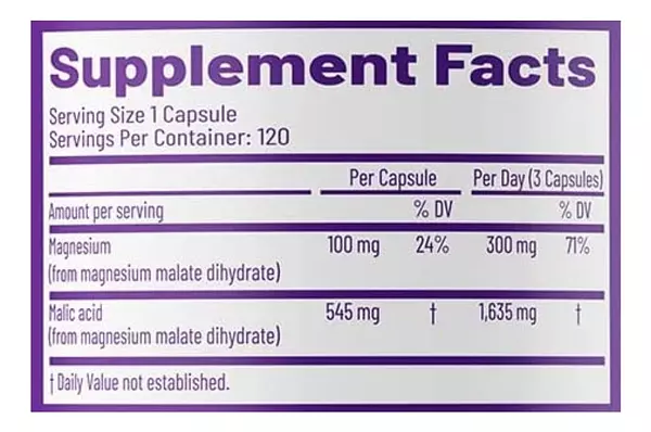 Salud y Equipamiento Médico - Malato De Magnesio 100mg Aor - Uni - Unidad A $2518 2