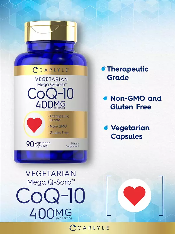 Salud y Equipamiento Médico - Carlyle Coq10 400mg 4