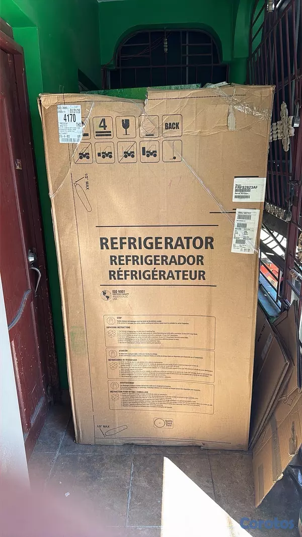electrodomesticos - •	“Nevera Frigidaire nueva – sin uso, lista para entrega”	 2